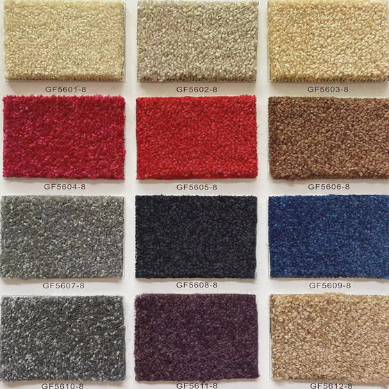 Thickened solid color elbow yarn carpet for living room and bedroom
