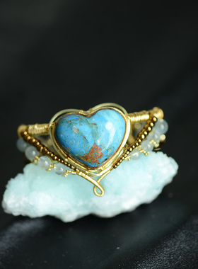 1950s天然绿松石手镯女款