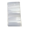 Pe transparent double bone ziplock bag thickened 16 silk