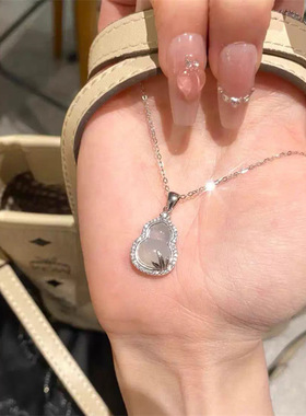 方奶奶金枝玉叶福禄仿玉髓葫芦