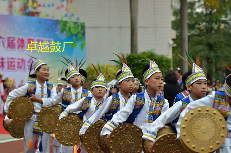 道具铜鼓 木质铜鼓 舞蹈铜鼓 铜鼓咚铛鼓韵等舞蹈用鼓 - 图2