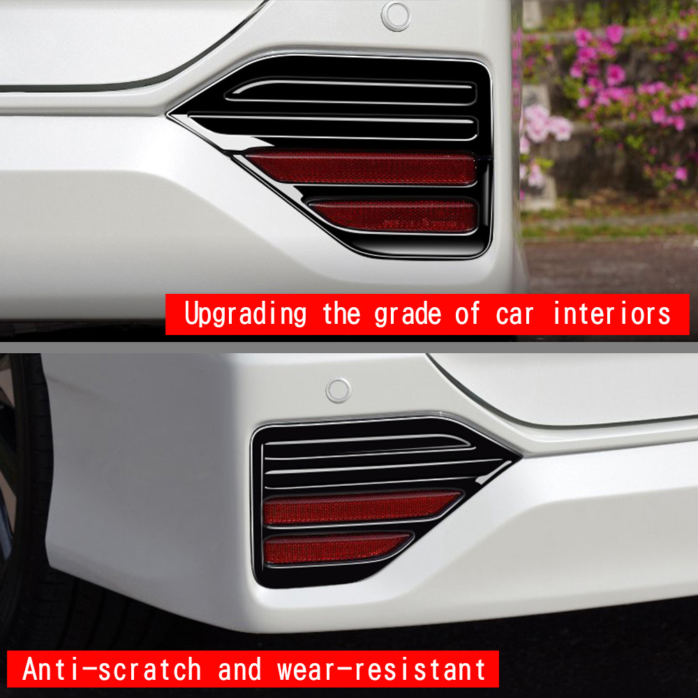 适用于22款丰田voxy/noah90系后雾灯眉外饰改装 - 图0