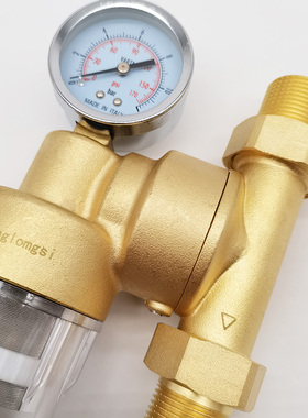 高端全铜万向型安装机立式过滤器