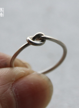 简约时尚s925纯银戒指女情人礼物