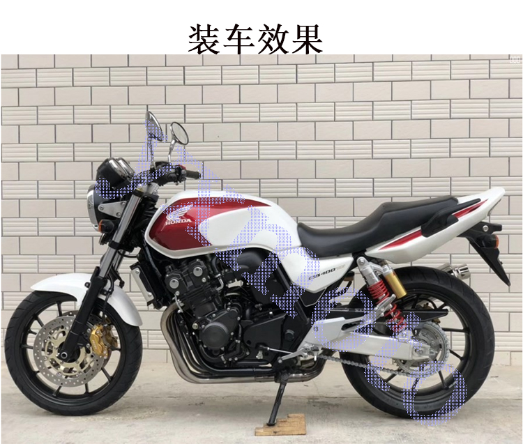 CB400摩托车配件VTEC 5代注塑后尾后包围板五代扶手后左右手弓-图2