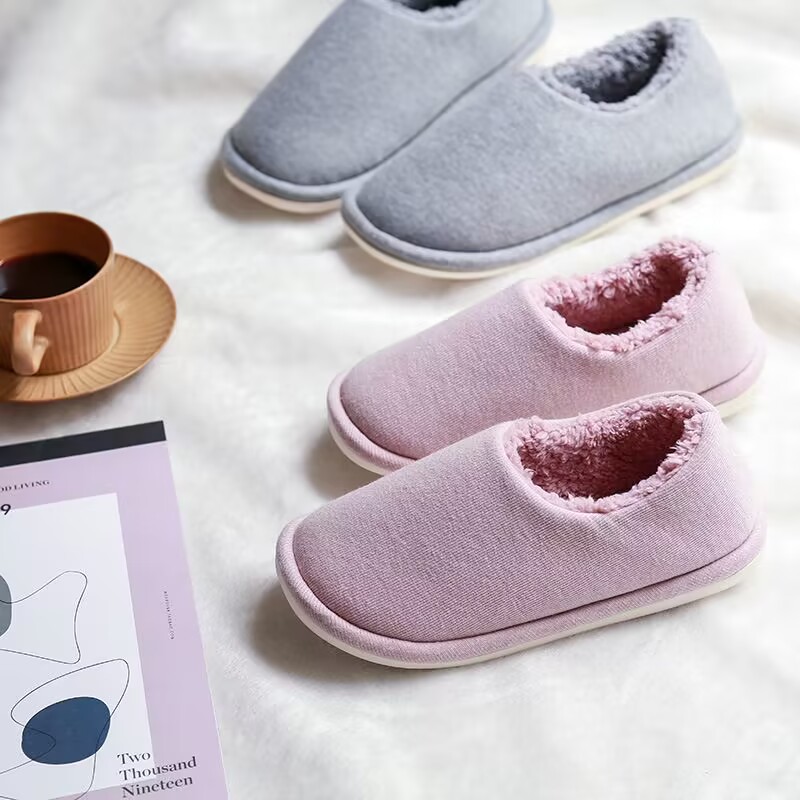 日式情侣居家棉拖鞋女秋冬天包跟外穿家用防滑静音厚底家居月子鞋,淘宝优惠券,粉丝福利购,淘宝优惠卷