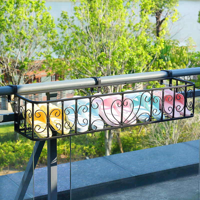 阳台栏杆花架悬挂壁挂式窗台花架室外护栏挂式绿萝多肉种菜种植架,淘宝优惠券,粉丝福利购,淘宝优惠卷