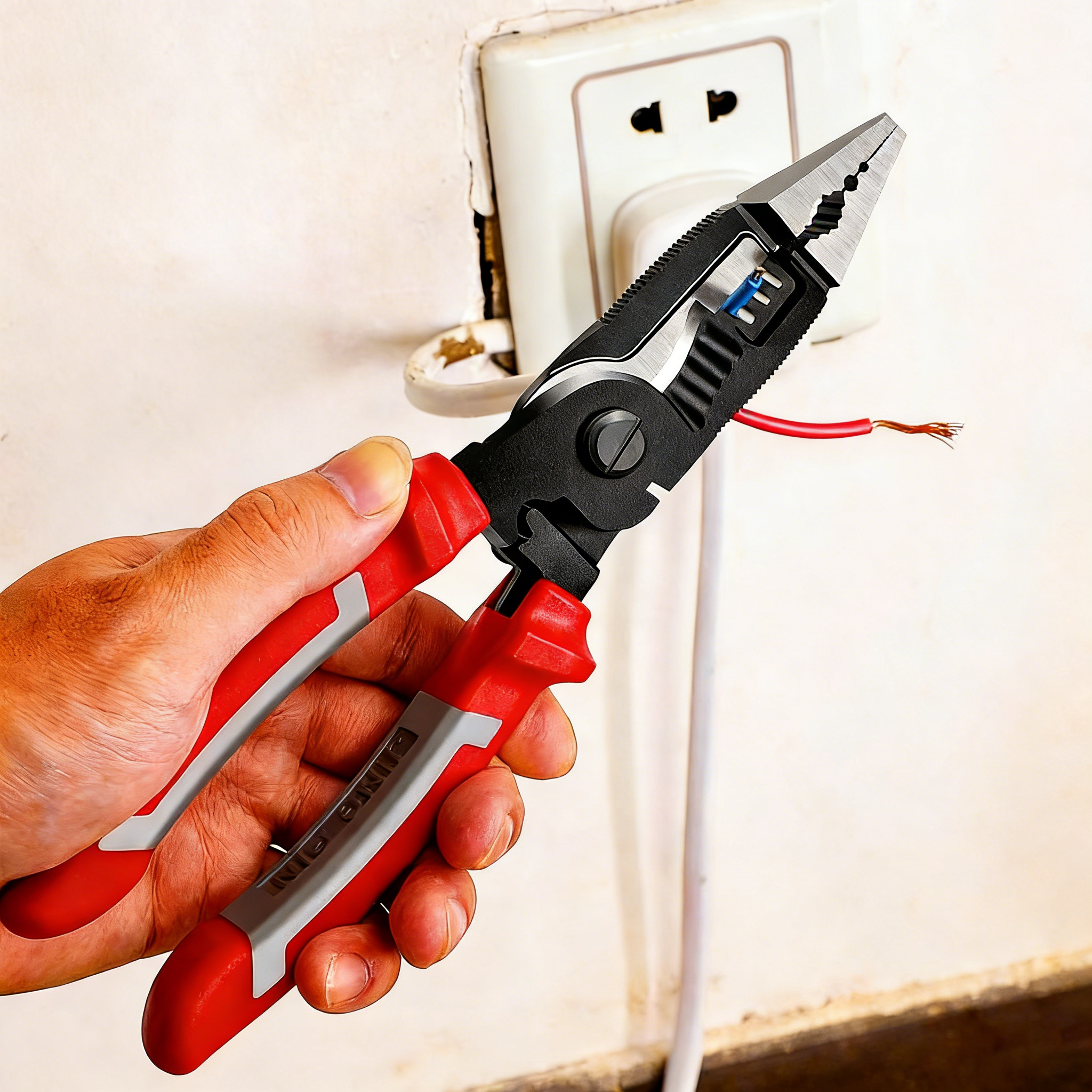 尖嘴钳多功能6寸尖咀钳省力8寸尖头钳手工钳子工业级电工钳子工具,淘宝优惠券,粉丝福利购,淘宝优惠卷