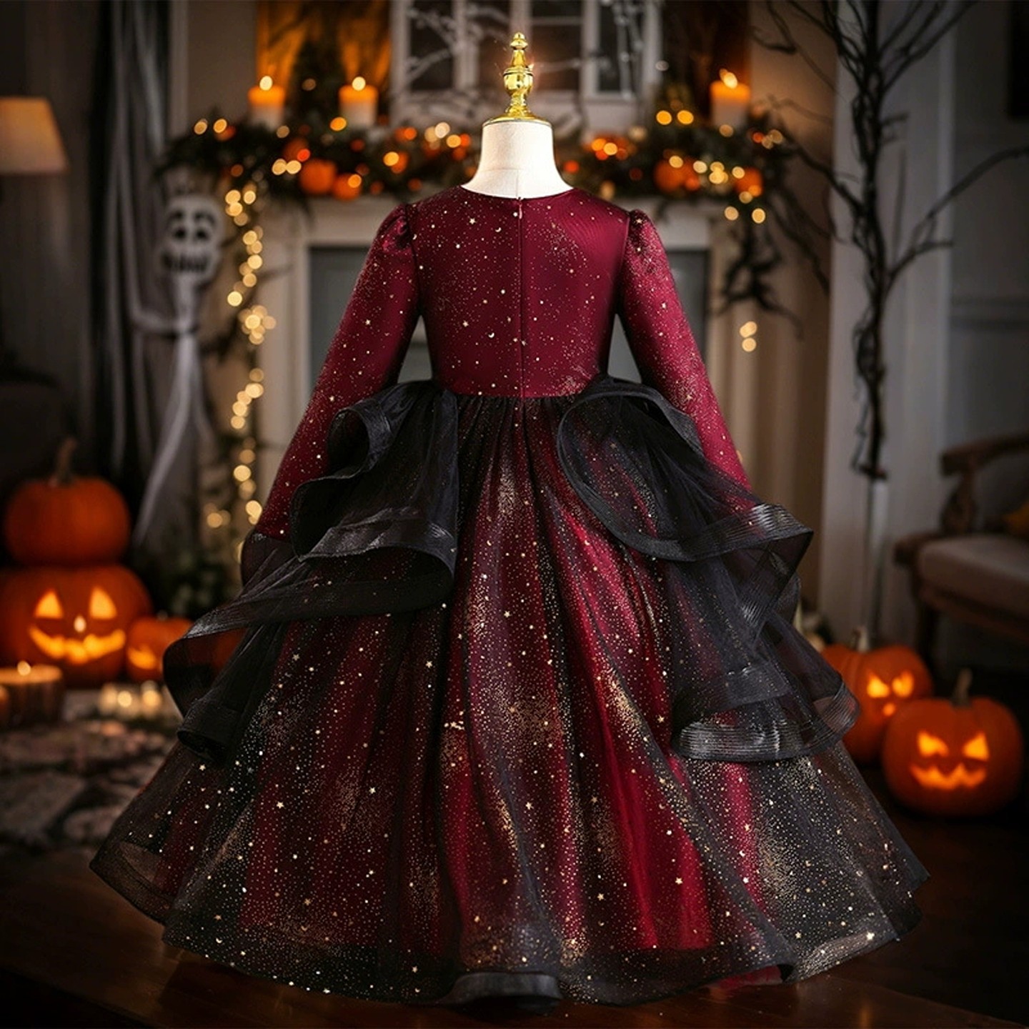 女童高端礼服儿童蓬蓬生日公主裙花童婚礼主持人万圣节钢琴演出服,淘宝优惠券,粉丝福利购,淘宝优惠卷