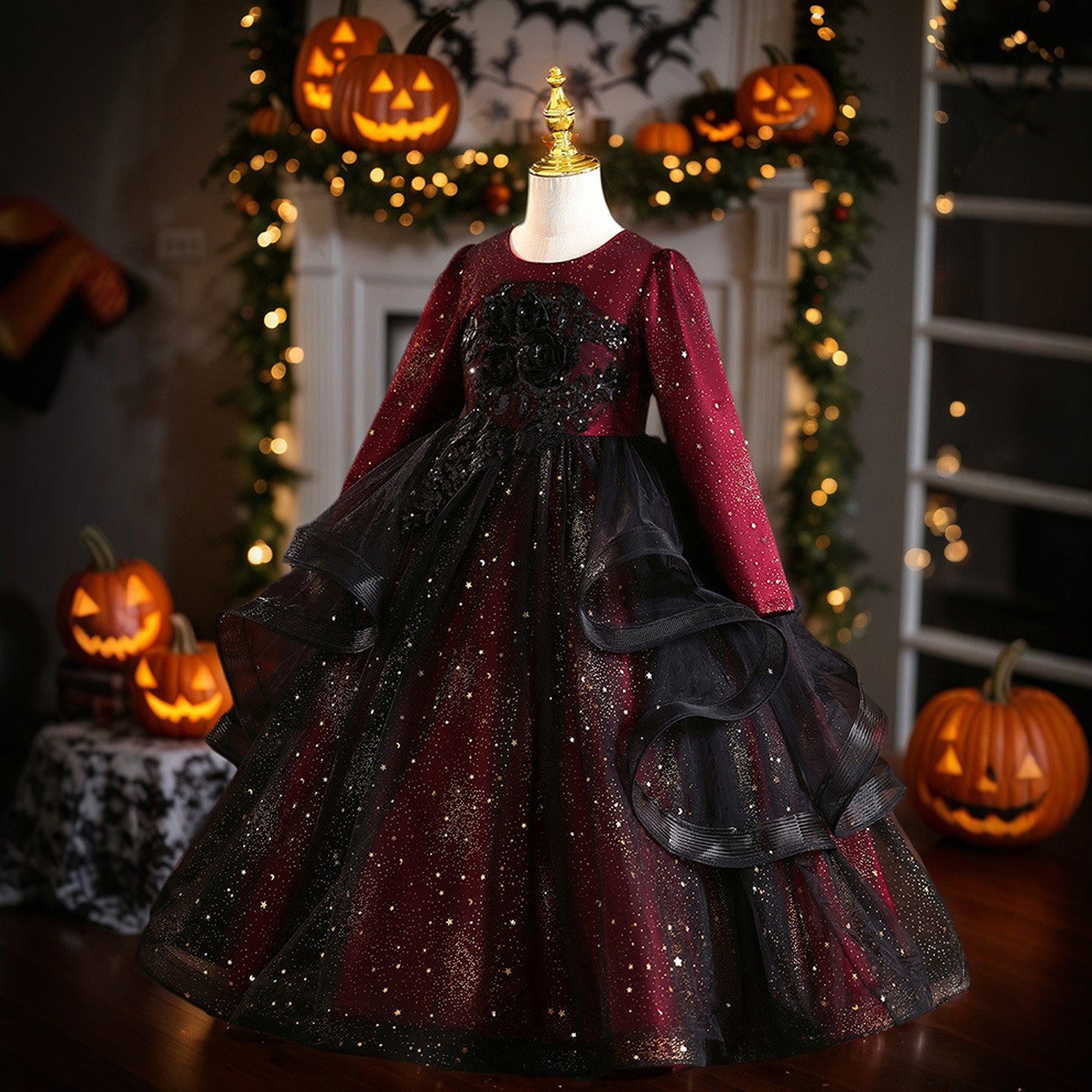 女童高端礼服儿童蓬蓬生日公主裙花童婚礼主持人万圣节钢琴演出服,淘宝优惠券,粉丝福利购,淘宝优惠卷