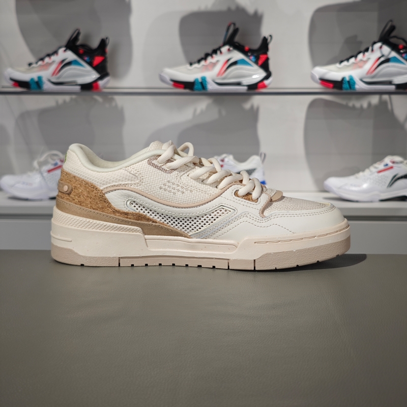 李宁001 BTC PRM 板鞋2023夏季男子舒适软弹经典休闲鞋AGCT067 - 图2