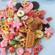 Butterfly shaped biscuit cake decoration baking ornaments embellishment
