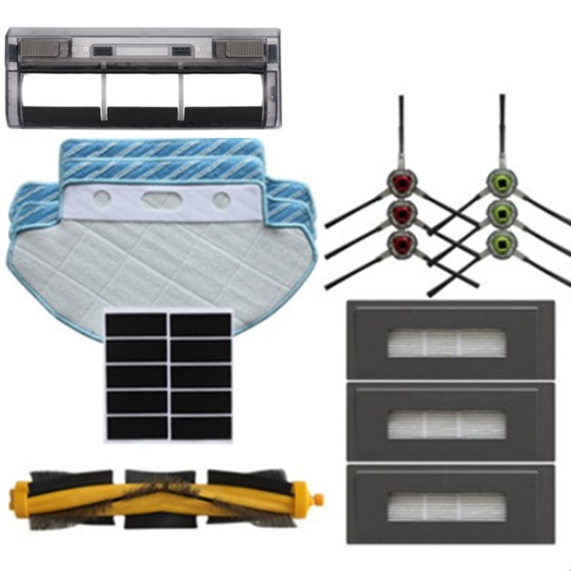 Deebot科沃斯地宝DG36/70/720/31扫地机配件边刷拖抹布过滤网滚刷 - 图3