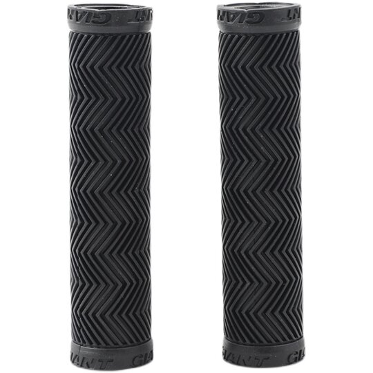 正品捷安特把套舒适自行车橡胶握把山地车铝合金一体成型羊角把手