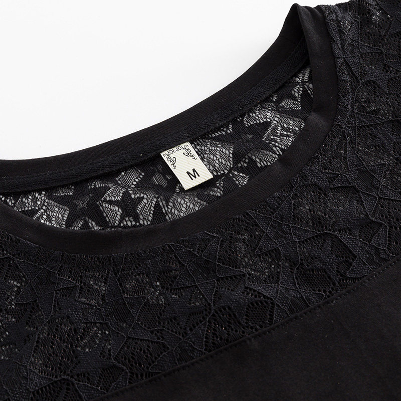 时尚拼接大码洋气胖mm 2020百搭上衣 云妃秀大码女装