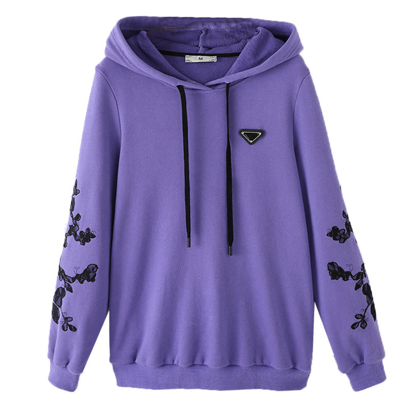 2020秋季装连帽韩版套头宽松卫衣 云妃秀大码女装