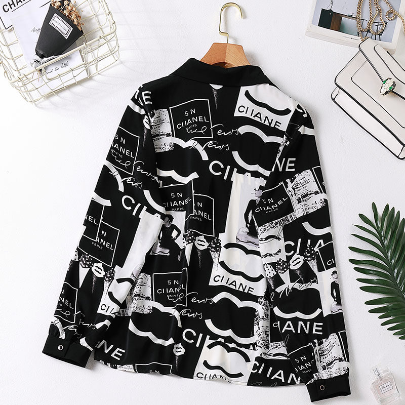 2020秋季新款宽松百搭大码女装上衣 云妃秀大码女装