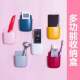 Wall-mounted storage rack remote control storage box without drilling holes