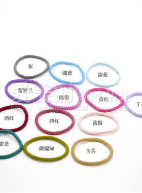外贸出口简单质量好猴皮筋发绳
