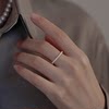 Natural freshwater pearl ring for women diy ring
