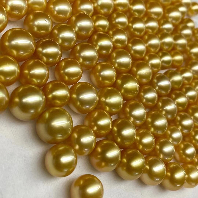 南洋金珠浓金茶金菲律宾天然裸珠海水珍珠定制戒指吊坠项链耳钉,淘宝优惠券,粉丝福利购,淘宝优惠卷