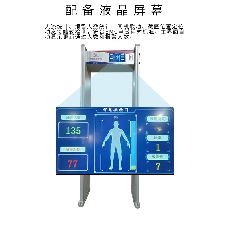 安检门金属探测门室内外专用探测门酒店安检门酒吧KTV探测门 - 图0