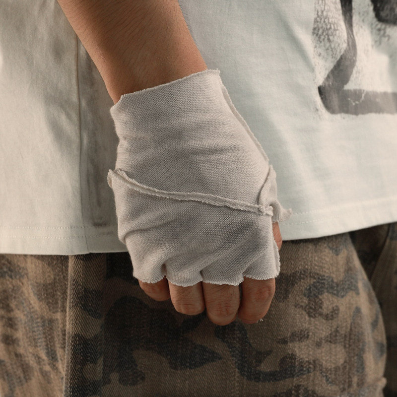 Johari Window 废土风未来感小众设计感时尚造型露指配饰半指手套,淘宝优惠券,粉丝福利购,淘宝优惠卷