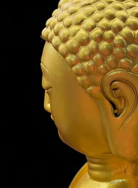 释迦牟尼佛像摆件家里供奉阿弥陀佛大日如来佛祖西方三圣