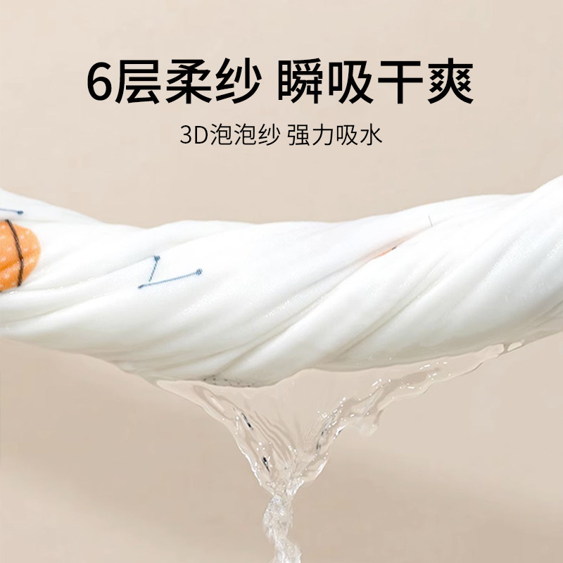 婴儿纯棉纱布洗脸巾新生儿宝宝口水巾方巾吸水小毛巾儿童吸汗手帕 - 图0