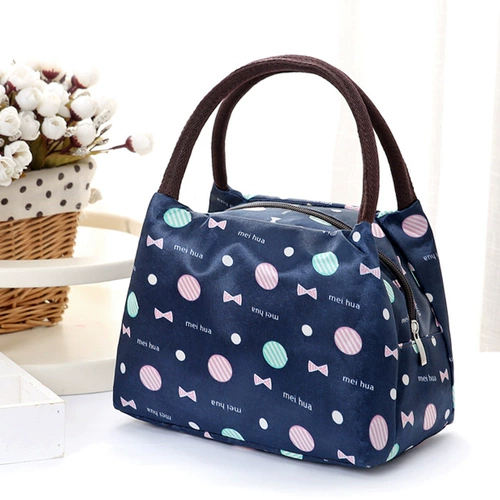 Водонепроницаемая сумка через плечо, портативная барсетка, сумка для ланча, ткань оксфорд, сумка для еды