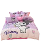 Set of four 100 pure cotton cartoon cute pillows