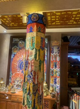 藏传文化新款胜利幡高2 米直径30 其它尺寸可以订做