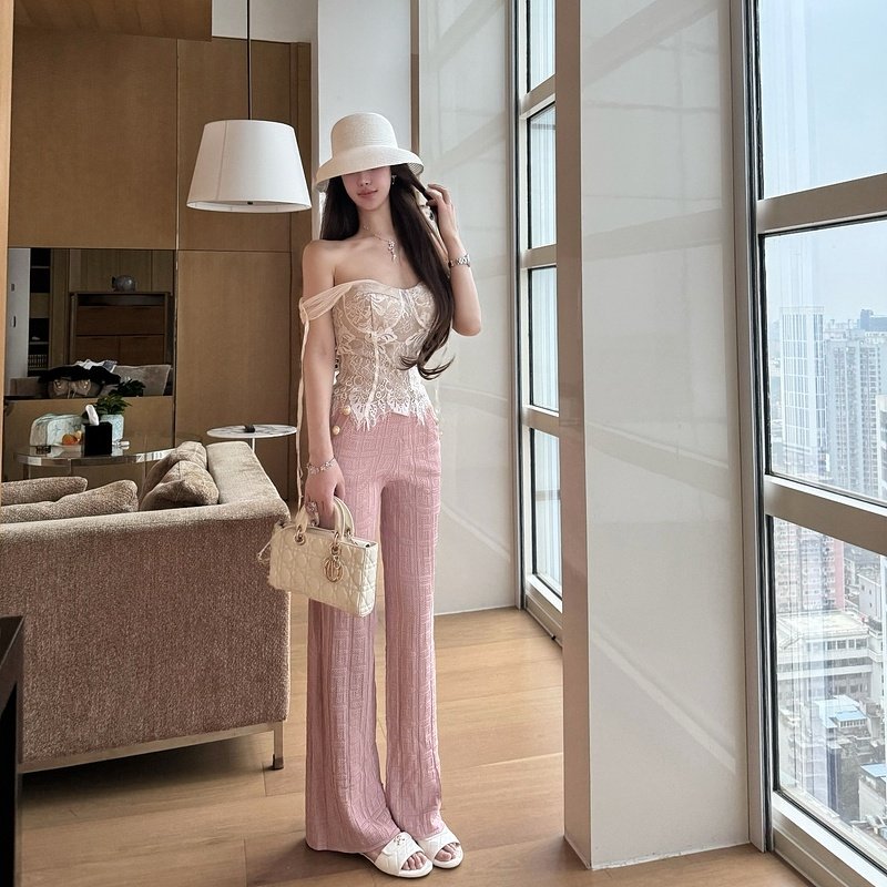 M900休闲裤女2026新款裤子垂坠感宽松慵懒阔腿裤直筒裤夏季松弛感,淘宝优惠券,粉丝福利购,淘宝优惠卷