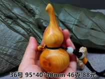 Taihang Cliff aged material aged material Gourd Handlebar Hand Pieces Wood Carved Root Carved Handicraft Bag Pendant Pendant Pendants