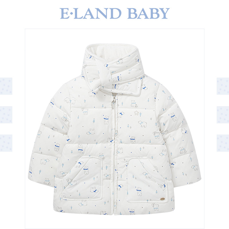 eland baby衣恋婴童春新款男羽绒服 elandkids羽绒服