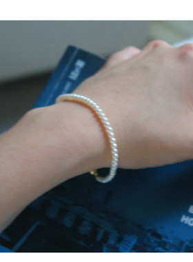 littlewilde天然珍珠手链