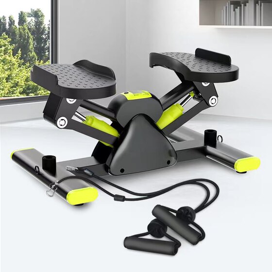 Treadmill left and right household silent weight loss exercise stepping machine in situ mountaineering foot machine thin leg artifact fitness equipment