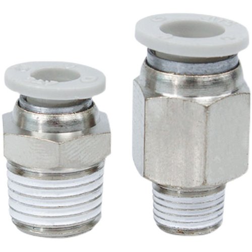 亚德客气动螺纹直通气管pc快插接头APC4 6 8 10 12 M5 01 02 03 4 - 图3