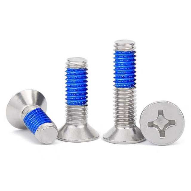 Counterhead cross dispensing screw iron nickel plating machine teeth KM