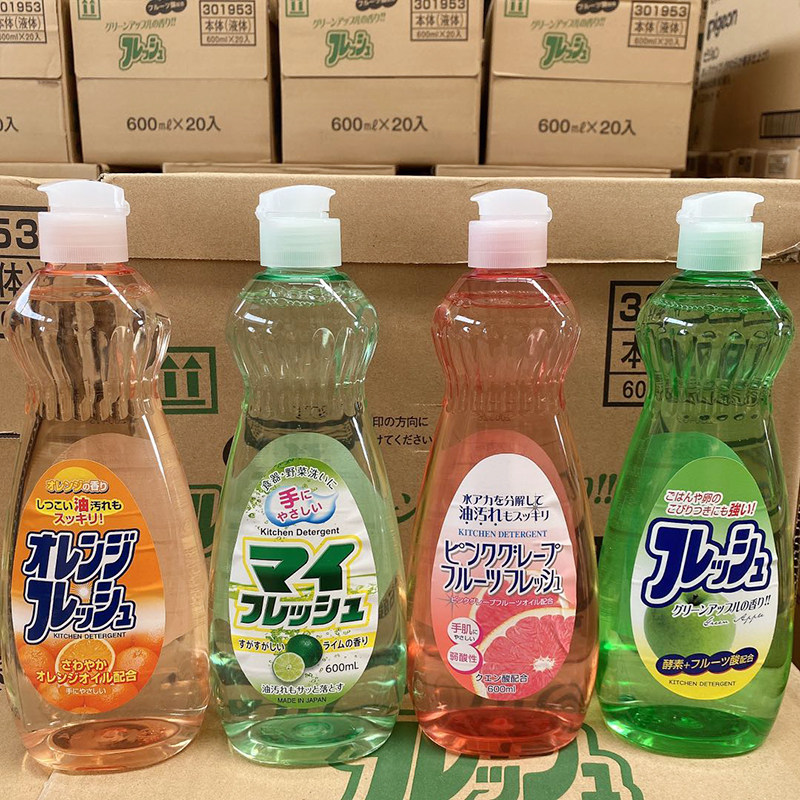 日本火箭rocket洗洁精厨房餐具植物配方去油600ml - 图0