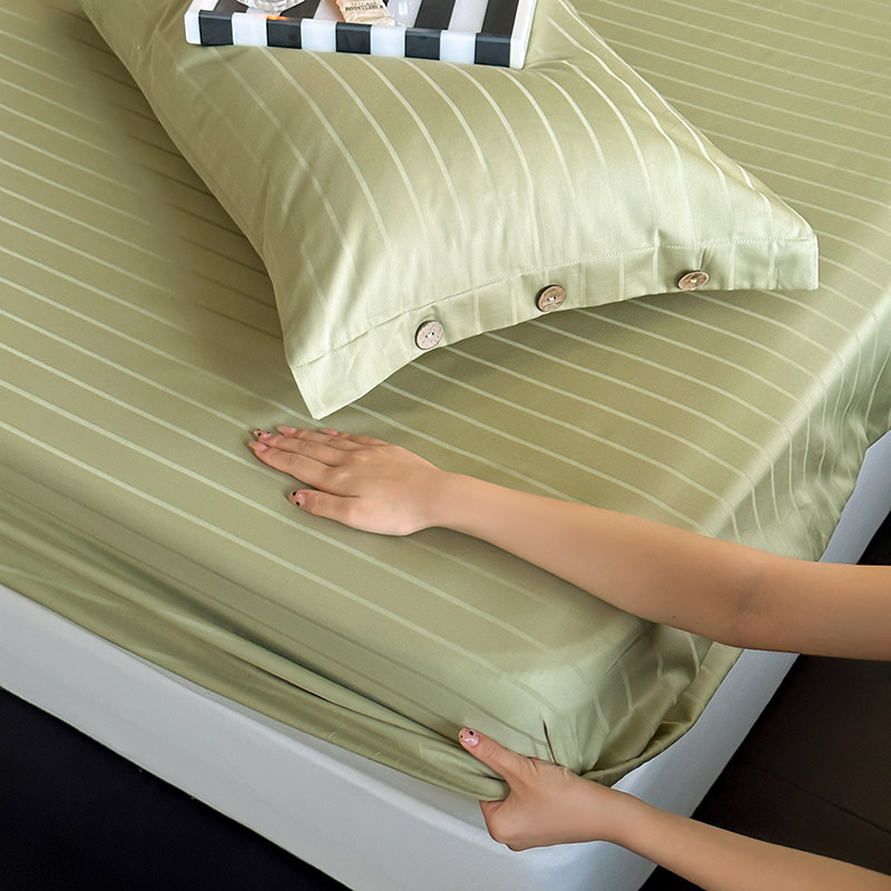 长绒棉床笠单件全棉纯棉酒店床上床套罩防尘保护床单全包纽式枕套,淘宝优惠券,粉丝福利购,淘宝优惠卷