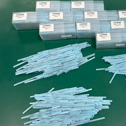 GT纤维油石浅蓝色通用220#切削力400号模具火花纹150号模具抛光条 - 图2