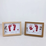 Европейская простая ветряная детская рама рука и печать за полный месяц, следом, следом за следам носа пупочный шнур сэкономить бутылку