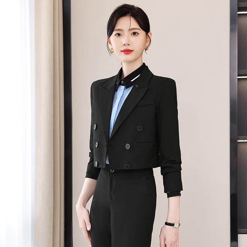 务新款高品质尾服套装、燕女套式商办公夹克、两件裤子、女ALGJZ1,淘宝优惠券,粉丝福利购,淘宝优惠卷