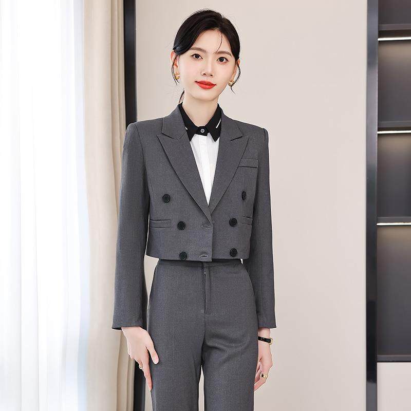 务新款高品质尾服套装、燕女套式商办公夹克、两件裤子、女ALGJZ1,淘宝优惠券,粉丝福利购,淘宝优惠卷
