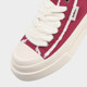 Veemes head-facing design thick-soled height-enhancing canvas shoes