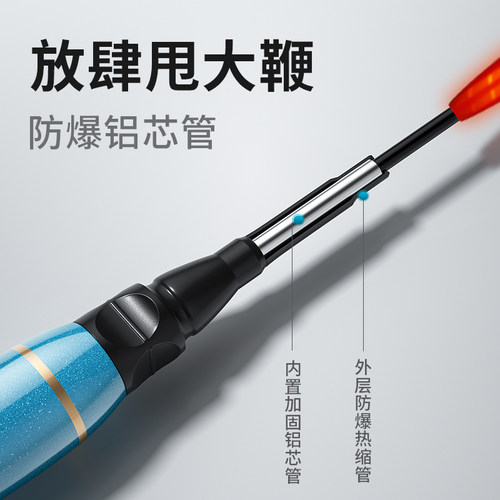 皇榜大物夜光漂日夜两用电子鱼漂巨物超醒目矶钓远投滑漂夜钓浮漂 - 图1