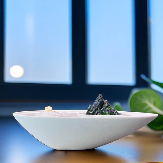 现代创意喷泉家居玄关门店会所前台办公桌面开业乔迁招财流水摆件