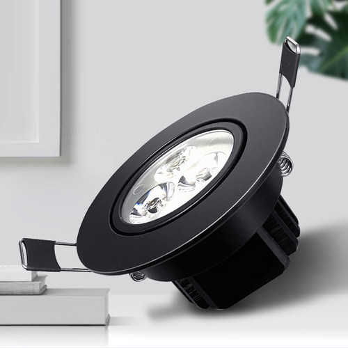 LED射灯3W5W9W背景墙灯 吊顶天花灯客厅孔灯 服装店牛眼猫眼筒灯 - 图1