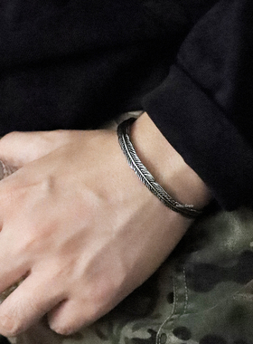 ALLEZGREIV手镯钛钢日系男生